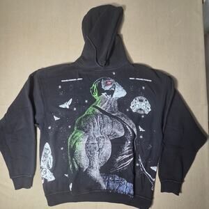 Copied - Darc Sport x Batman Bane Side-By-Side Bishop Hoodie Black M DC Comics